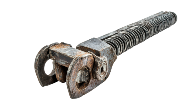 Heavy-duty steel rebar cutter, Transparent background, PNG file