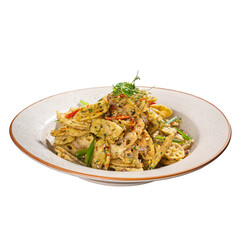 Deep fried lotus stem fritters on a Transparent PNG Background