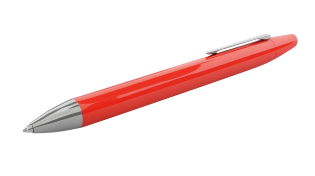 Interactive whiteboard stylus pen, Transparent background, PNG file