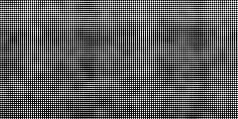 Grunge halftone gradient background. Faded grit noise texture. White and black sand wallpaper. Retro pixelated backdrop. Anime or manga style comic overlay. vector modern