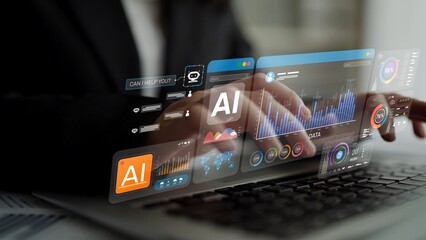 AI Assistant Brain Processor with LLM Technology, Big Data, Machine Learning, Generative AI for...