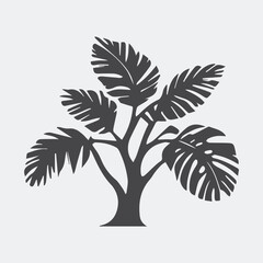 palm trees silhouette