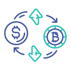 Bitcoin and Dollar Icon: Exploring Cryptocurrency, Digital Payments, and Financial Innovation