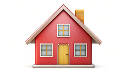 Charming 3D Render of a Cozy Little House Perfect for Home Design Inspiration