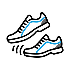 Running Shoes Icon: Exploring Fitness, Exercise, and Active Lifestyle