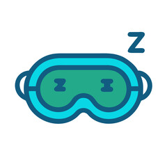 Sleep Mask Icon with Z: Exploring Sleep Hygiene, Rest, and Relaxation Techniques