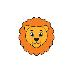 funny cartoon lion
