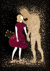 A walk with a Ash Boy