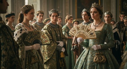 ball of the medieval royal court