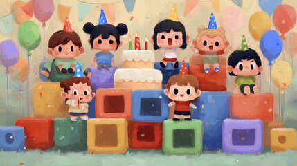 Fototapeta premium birthday 