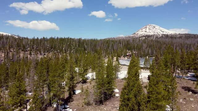 Drone Flyover of Trial Lake in Utah&rsquo;s Uinta Mountains