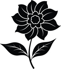 vector illustration of a flower
