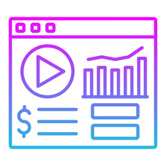 Video stats Icon