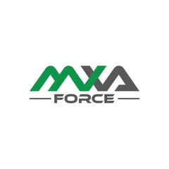 Sleek and modern **MWA letter logo** design, ideal for businesses or personal brands. Features bold, clean typography with creative alignment or overlapping of the letters to convey professionalism,