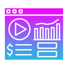 Video stats Icon