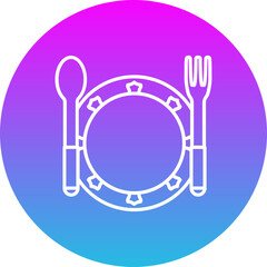 Fototapeta premium Restaurant Icon