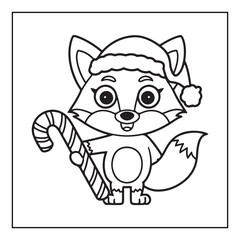 Christmas, black and white christmas coloring pages, christmas coloring book, holiday, bold and easy cute christmas coloring pages, line art, illustration, coloring book, coloring pages