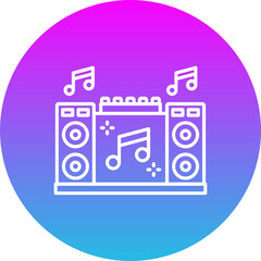 Dj booth Icon