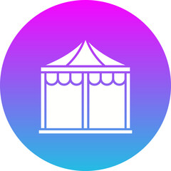 Obraz premium Event tent Icon
