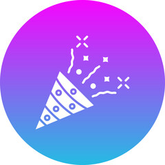 Naklejka premium Party Icon