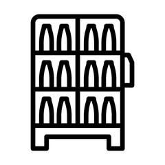 BeverageCooler line icon