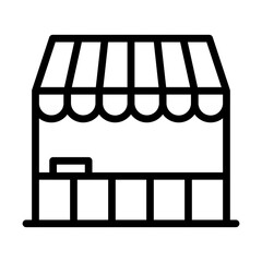 StoreFront line icon