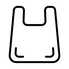 PlasticBag line icon
