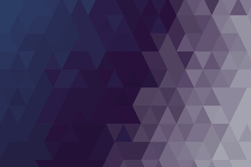 Abstract blue geometric triangle mosaic pattern vector illustration