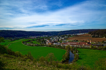 Fototapeta premium beautiful morning in the ancient city of Eichstatt