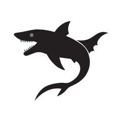 Goblin Shark Deep Sea Silhouette