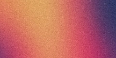 Abstract grainy gradient background in yellow, red, blue. Noise texture. abstract gradient in pastel colors. background design. colorful background for design. banner, poster.