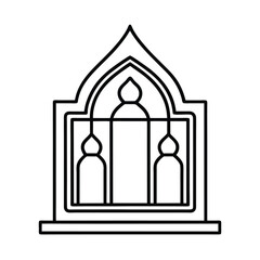 Stained Glass Window from Mysore Temple