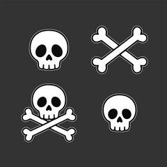 jolly roger skull and crossbones