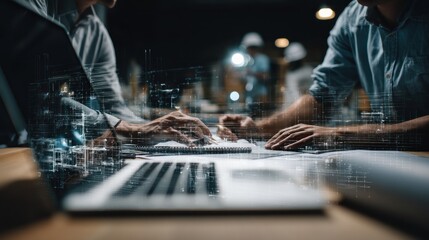 Nighttime collaboration