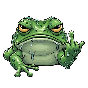 Grumpy Toad