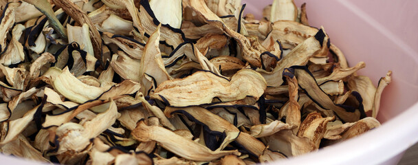 dried eggplant from dried vegetables, sun dried eggplant slices