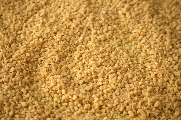 noodles for soup and ravioli made from homemade egg phyllo dough,