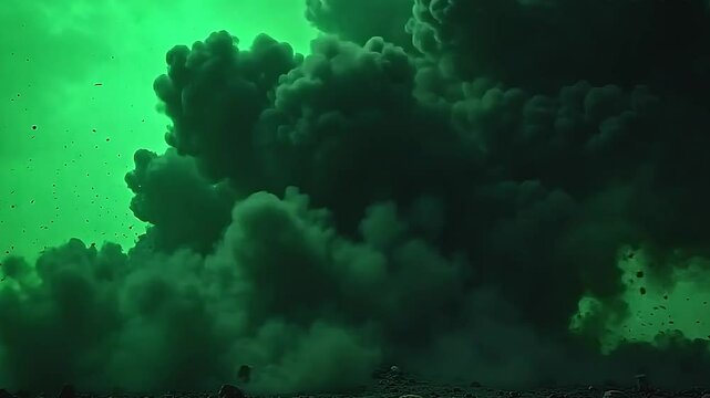 burst blackamoor ash nothingness flowing potently crossways angstrom radiant park background, the thickset ash overcast cast and birl vividly ended the lively color.