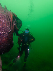 Face-to-Face with the Sunken Steel Beast