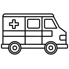 ambulance car vector illustration