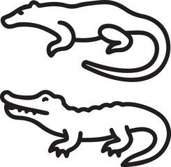 Alligetor-line-art-with-white-background.eps