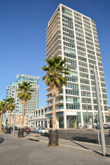 Tel Aviv embankment.