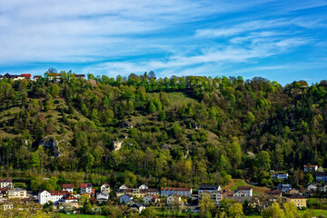 beautiful morning in the ancient city of Eichstatt