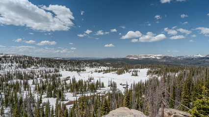 Alpine Lake in the Uinta Mountains