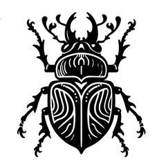 Beetle  Silhouette