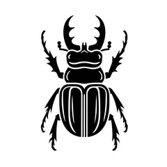 Beetle  Silhouette