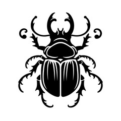 Beetle  Silhouette