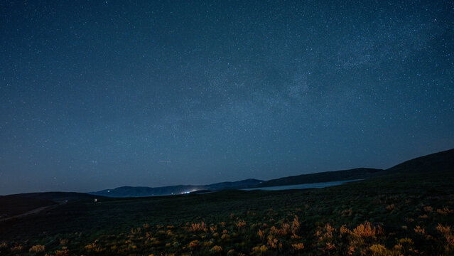 Starry Night Sky at Strawberry Reservoir
