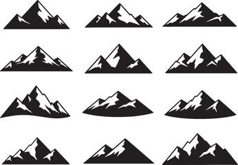 Mountain landscape vector illustration design