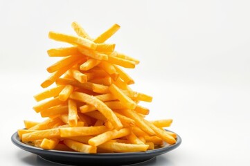 Fototapeta premium Crispy Golden French Fries Delight